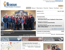 Tablet Screenshot of hendersontx.com